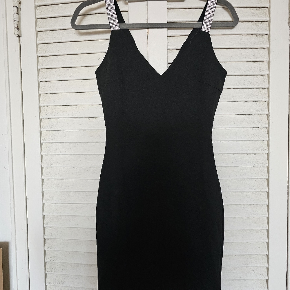 Mini black dress size Xs-S